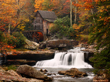 Glade Creek Mill, West Virginia Art Print