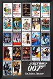 James Bond - 22 Movie Posters