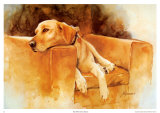 Dog Tired (Yellow Lab)