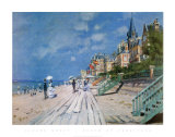 Buy Beach at Trouville at AllPosters.com