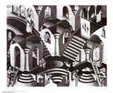 Concave and Convex Art Print