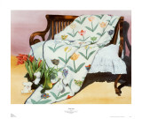 Tulip Quilt Art Print