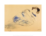 Buy Femme Vetue Allongee sur Flanc at AllPosters.com