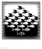 Sky and Water Art Print