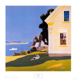 Island Farmhouse, 1969 Art Print