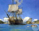 Buy HMS Trusty in English Harbor at AllPosters.com