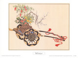 Winter Flower Cart