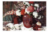 Peonies and Freesia