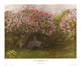 Resting Under the Lilacs