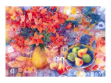 Fruit with Tiger Lilies
