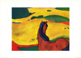 Pferd in Landschaft