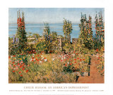 Hollyhocks, Isle of Shoals