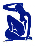 Blue Nude I, c. 1952 Art Print