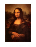 Mona Lisa, c.1507 Art Print