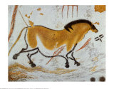 Yellow Horse Art Print