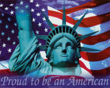 Buy Proud to be an American - Mini at AllPosters.com