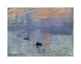 Impression, Sunrise Art Print