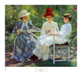 Three Sisters, a Study in June Sunlight