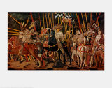 The Battle of San Romano, Right Panel, c.1454-57