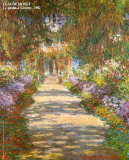 Buy Garden in Giverny at AllPosters.com