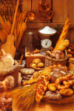Bread Art Print