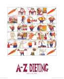 Buy A-Z of Dieting at AllPosters.com