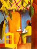 Türkisches Cafe II Kunstdruck
