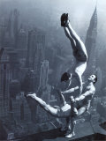 Acrobats on the Empire State Building
