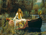 The Lady of Shalott, 1888 Giclee Print