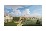 A Panoramic View of the Thames with St. Paul's A Panoramic View of the Thames with St. Paul's