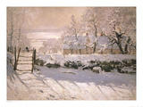 The Magpie, 1869 Art Print