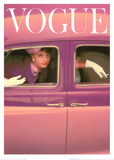 Vogue Cover, Autumn Fuchsia, 1957