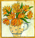 Jarras con Flores I