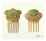 Peinetas III (Verde)