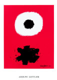 White Disc Red Ground, c.1967