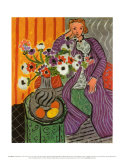 Purple Robe and Anemones 1937