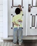 Buy Boy Knocking on Door at AllPosters.com