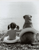 Girl with Dog