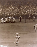 Bobby Thomson - 1951 Home Run Celebration (at home plate) - &copy;Photofile
