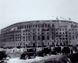 Yankee Stadium - outside/sepia - &copy;Photofile