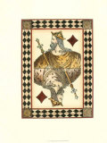 Harlequin Cards II Poker Poster