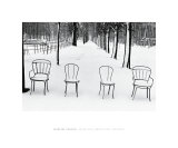 Neige aux Jardins des Tuileries, Paris