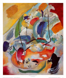 Improvisation No. 31, Sea Battle, c.1913 Art Print