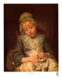 Young Knitter Asleep