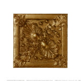 Copper Floral Rosette