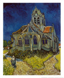 Church at Auvers, c.1890 Art Print