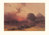 Approach of the Simoon, Desert of Gizeh