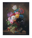 Rich Still Life of Roses