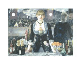 A Bar at the Folies-Bergere Art Print