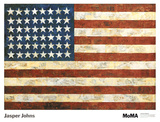 Flagge, 1954 Kunstdruck